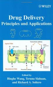 Cover of: Drug Delivery: Principles and Applications (Wiley Series in Drug Discovery and Development)