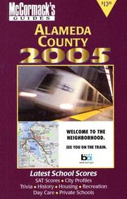 Cover of: Alameda County 2005 (McCormack's Guides) (Mccormack's Guides. Alameda County)