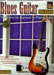 Cover of: Blues Guitar for Adults