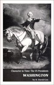 Cover of Washington : Character in Time  by r. david cox