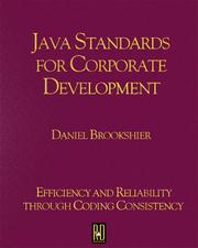 Cover of: Java Standards for Corporate Development
