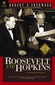Cover of: Roosevelt and Hopkins by Robert E. Sherwood