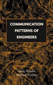 Cover of: Communication Patterns of Engineers