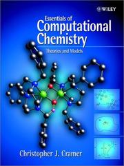 Cover of: Essentials of Computational Chemistry by Christopher J. Cramer, Christopher J. Cramer