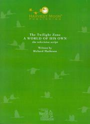 Cover of: The Twilight Zone by Richard Matheson