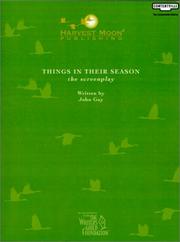 Cover of: Things in Their Season | John Gay