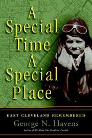 Cover of: A Special Time, A Special Place