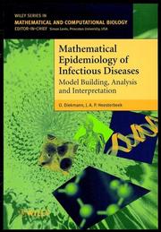 Cover of: Mathematical Epidemiology of Infectious Diseases by O. Diekmann, J. A. P. Heesterbeek