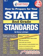 Cover of: How to Prepare forYour State Standards/2nd Grade by Nancy Leininger