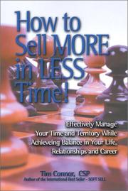 Cover of: How To Sell More in Less Time
