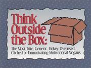 Cover of: Think Outside the Box  | Jim Tompkins