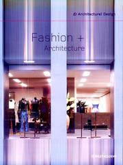 Cover of: Fashion & Architecture