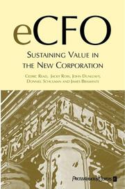 Cover of: eCFO by Cedric Read, Jacky Ross, John R. Dunleavy, Donniel S. Schulman, James Bramante, PricewaterhouseCoopers
