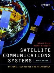 Cover of: Satellite Communications Systems by Gérard Maral, Michel Bousquet