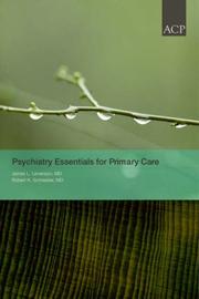 Cover of: Psychiatry Essentials for Primary Care by 