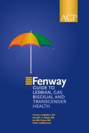Cover of: Fenway Guide to Lesbian, Gay, Bisexual & Transgender Health by 