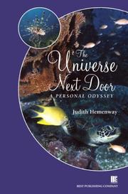 Cover of: The Universe Next Door: A Personal Odyssey