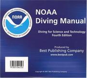 Cover of: NOAA Diving Manual