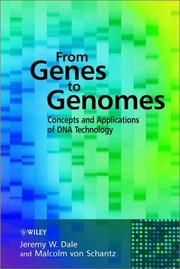 Cover of: From Genes to Genomes | Jeremy W. Dale