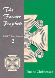 Cover of: The Former Prophets (Bibal Study Program, 2)