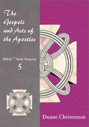 Cover of: The Gospels and Acts of the Apostles (Bibal Study Program, 5)