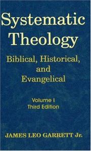 Cover of: Systematic Theology Vol 1