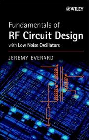 Cover of: Fundamentals of RF Circuit Design: with Low Noise Oscillators