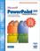 Cover of: Microsoft PowerPoint 2000 
