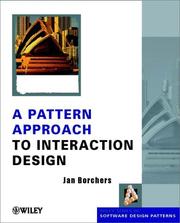 A Pattern Approach to Interaction Design by Jan Borchers