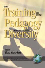 Cover of: Teacher Training and Effective Pedagogy in the Context of Student Diversity