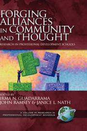 Cover of: Forging Alliances in Community and Thought (HC) (Research in Professional School Development)