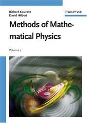 Cover of: Methods of mathematical physics by Richard Courant