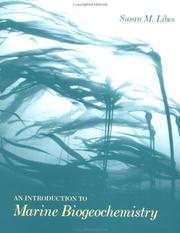 Cover of: An introduction to marine biogeochemistry