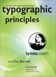 Cover of: Typographic Principles by Lynda Weinman