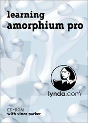 Cover of: Learning Amorphium Pro by Vince Parker