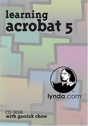 Cover of: Learning Acrobat 5 CD-ROM