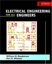 Cover of: Electrical engineering by William H. Roadstrum