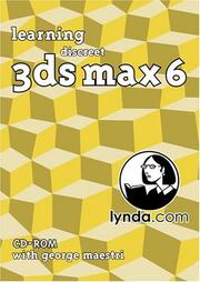 Cover of: Learning Discreet 3ds max 6