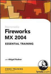 Cover of: Fireworks MX 2004 Essential Training