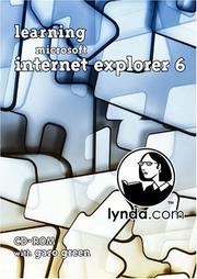 Cover of: Learning Microsoft Internet Explorer 6 by Garo Green