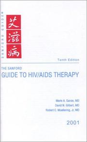 Cover of: The Sanford Guide to HIV/AIDS Therapy, 2001 (Pocket Edition)