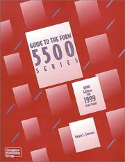 Cover of: Guide to the Form 5500 Series --  2000 Edition  For 1999 Plan Years