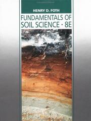 Fundamentals of soil science by H. D. Foth