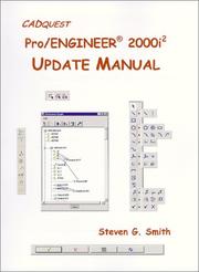 Cover of: Pro/ENGINEER 2000i2 Update Manual by Steven G. Smith