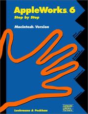 Cover of: AppleWorks 6 Step by Step: Macintosh Version