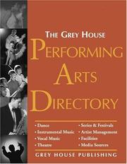 Cover of: Grey House Performing Arts Directory 2003 (Grey House Performing Arts Directory