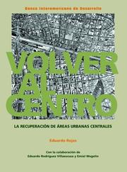Cover of: Volver al Centro