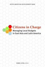 Cover of: Citizens in Charge