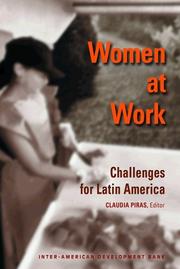 Cover of: Women at Work by Claudia Piras