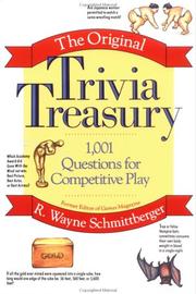 Cover of: The original trivia treasury: 1,001 questions for competitive play
